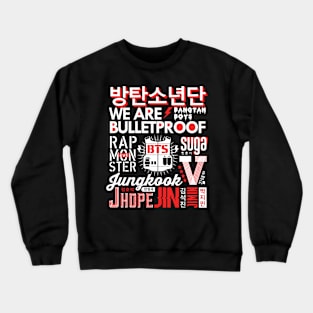 BTS Collage Crewneck Sweatshirt